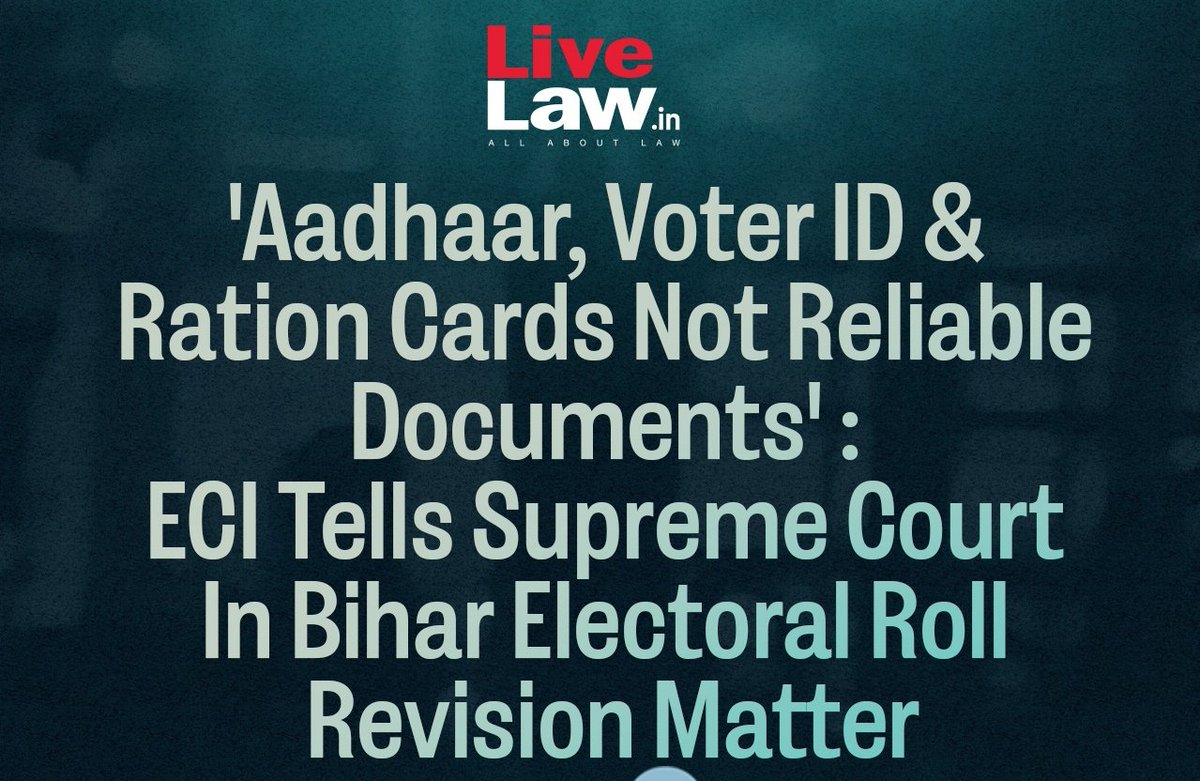PunsterX's tweet image. If Aadhaar, Voter ID, and Ration Card are not reliable, then what is?
BJP membership card?