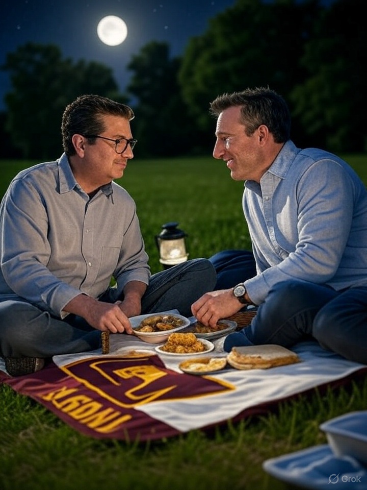 Some fans cannot understand why Josh Harris is so fond of Danny's <a href="/Commanders/">Washington Commanders</a>.  I have an idea