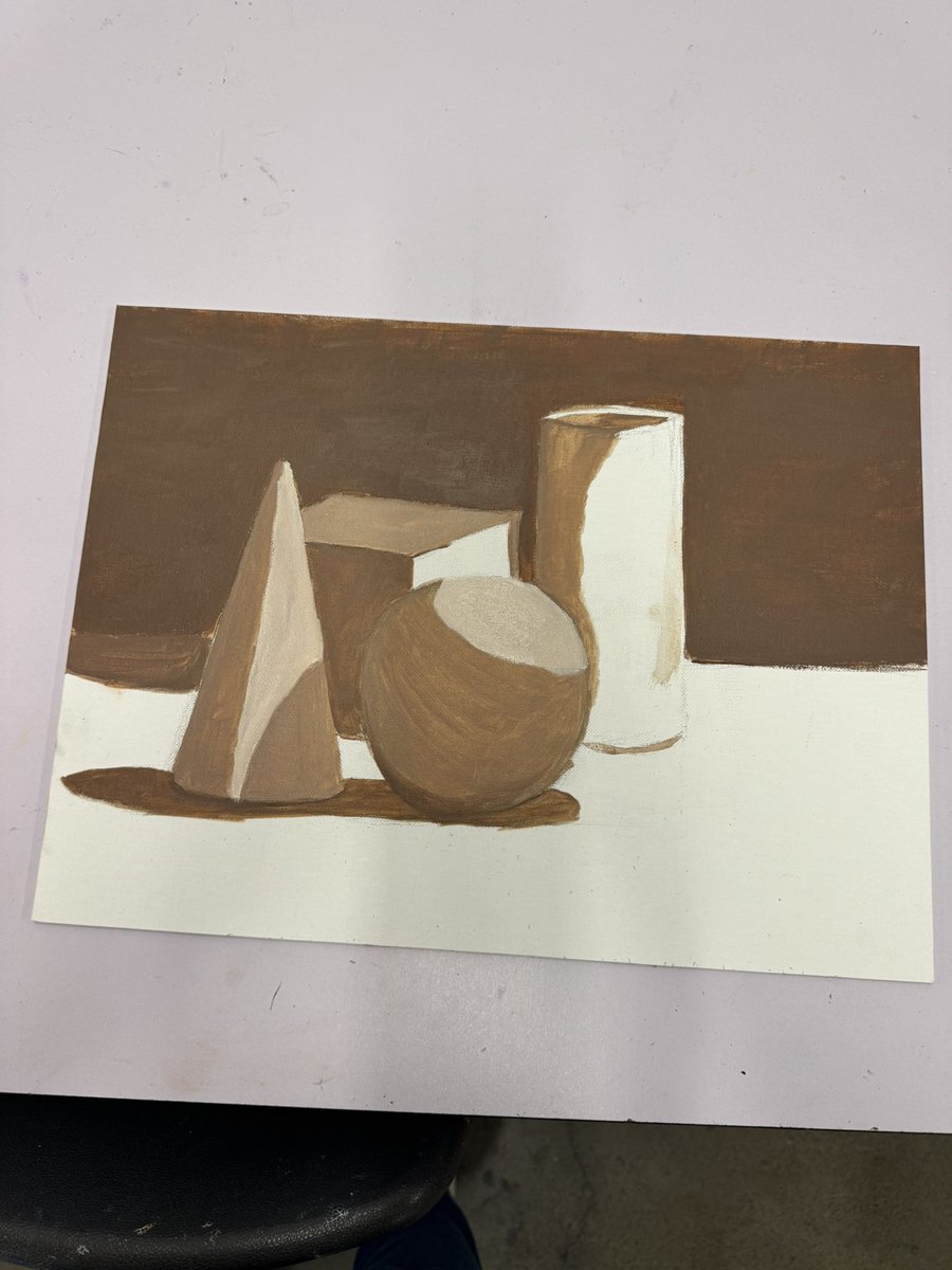 PancakeXcat's tweet image. Started a painting class for the first time today and really liked it! I didn’t get to finish my painting in time but I feel like I had a really great start and can’t wait to see how I improve this summer 💪❤️