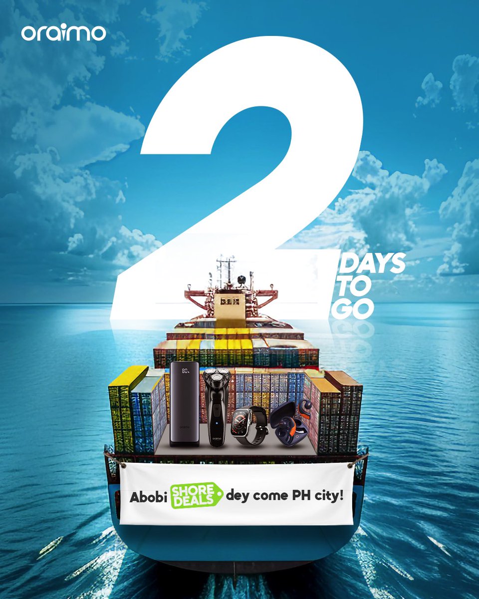 OraimoMate's tweet image. PH, clear your weekend! The 'Shore Deal' is almost here- are you ready?