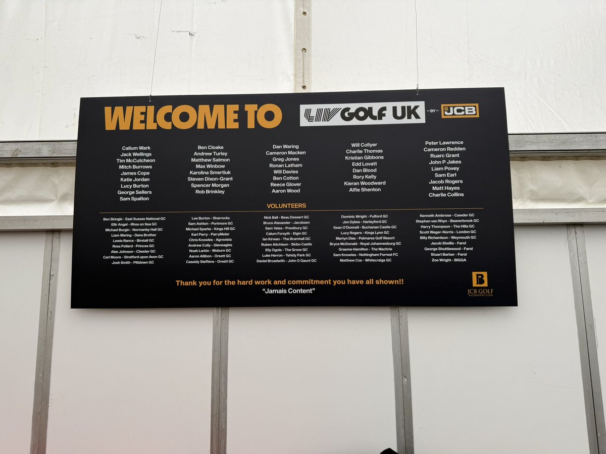 Thrilled to be back at <a href="/JCBGolfCC/">JCB Golf & Country Club</a>  this week for <a href="/livgolf_league/">LIV Golf</a>!