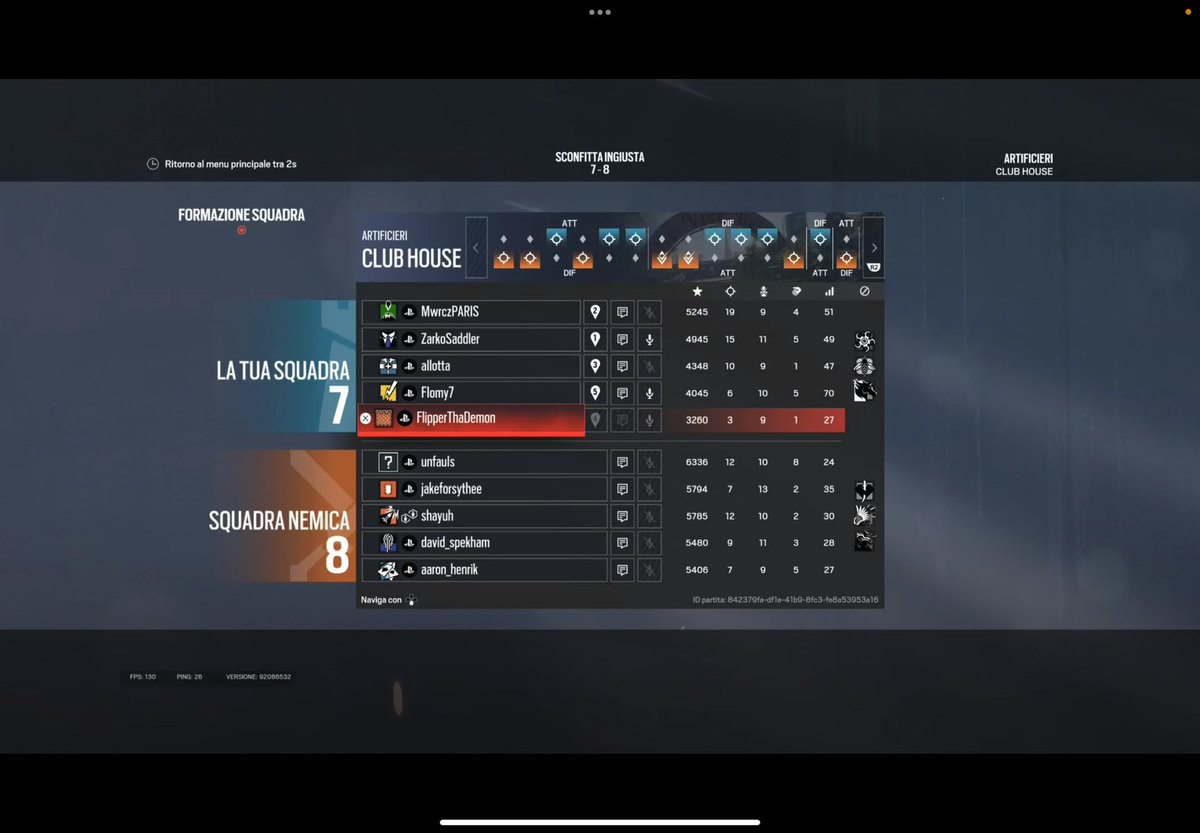 Virifly (@viriflyasg) on Twitter photo MATCH DAY
Virifly Asgorn ๐ Minions
๐ Wars League
๐๏ธ | 22/07/2025
โฐ | 21:00
โ๏ธ | Bo3 ( Consulate - Club - Labs )
โ LOSE
LINE UP :
<a href="/Elijaah10/">Elijaa27 (BOOST ACCOUNT)</a>
<a href="/AntooWRLD_/">FIomyASG</a>
<a href="/27Mwrcz/">Mwrcz</a>
<a href="/FlipperThaDemon/">FlipperThaDemon</a>
<a href="/Zarkoo/">Zarko (Boost Account)</a> MATCH DAY
Virifly Asgorn ๐ Minions
๐ Wars League
๐๏ธ | 22/07/2025
โฐ | 21:00
โ๏ธ | Bo3 ( Consulate - Club - Labs )
โ LOSE
LINE UP :
<a href="/Elijaah10/">Elijaa27 (BOOST ACCOUNT)</a>
<a href="/AntooWRLD_/">FIomyASG</a>
<a href="/27Mwrcz/">Mwrcz</a>
<a href="/FlipperThaDemon/">FlipperThaDemon</a>
<a href="/Zarkoo/">Zarko (Boost Account)</a>