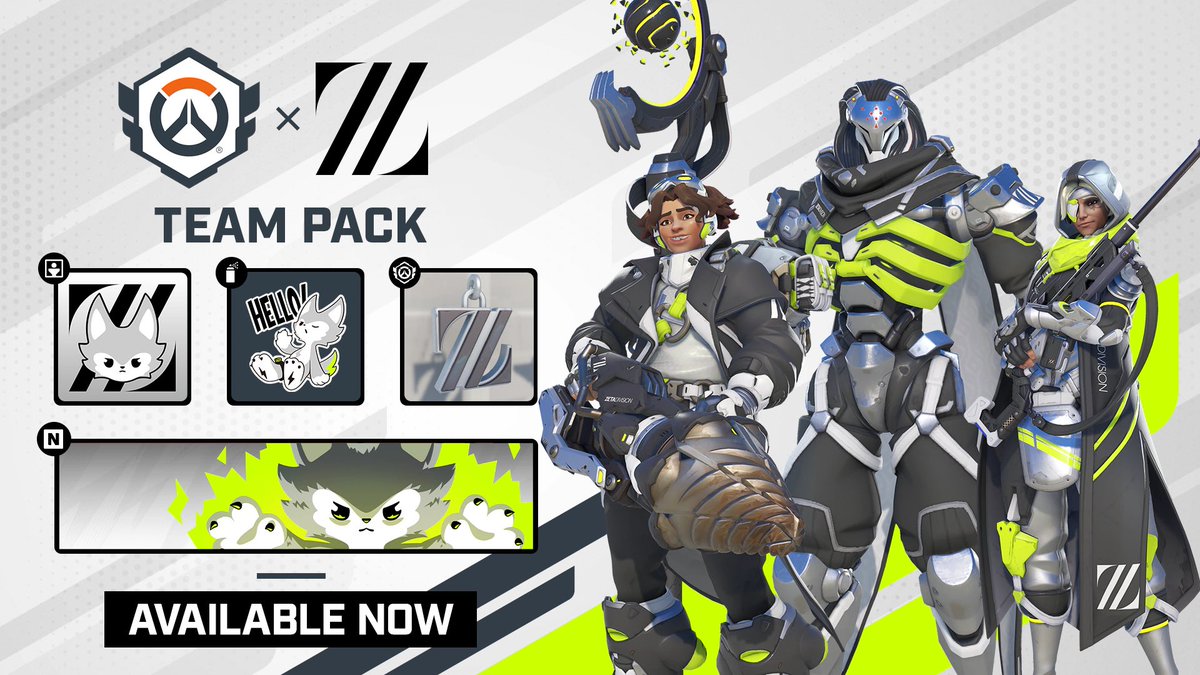 🎁 GIVEAWAY FOR ZETA DIVISION OWCS TEAM PACK BUNDLE IN #Overwatch2 🎁

JOIN THE #giveaway HERE:

1️⃣ FOLLOW: <a href="/JoystickOW/">Joystick</a> 
2️⃣ LIKE + RETWEET
3️⃣ TAG A FRIEND

🔥 2X CHANCE TO WIN IF YOU FOLLOW: twitch.tv/Joystick 

WINNER WILL BE DM’ED PRIZE IN 24 HOURS