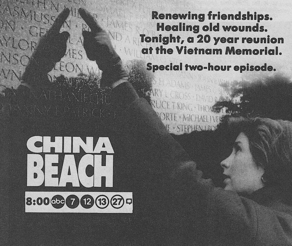 RetroNewsNow's tweet image. 📺The series finale of 'China Beach' aired 34 years ago, July 22, 1991, on ABC