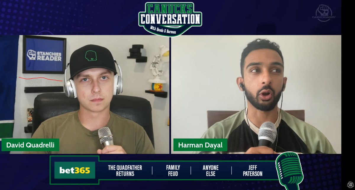 TheStanchion's tweet image. Fair to say @QuadrelliD room has never looked better with that framed poster behind him. Also sorry to @harmandayal2 for freezing him on a meme like reaction face