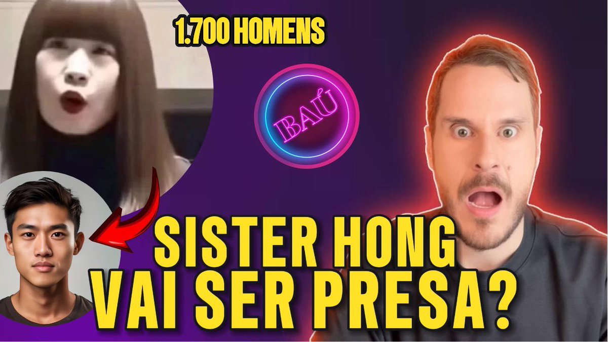 BauExplica's tweet image. Sister Hong vai mesmo ser presa? Os homens foram vítimas ou se aproveitaram da situação? Vem assistir ao novo vídeo do Bautube!
openyoutu.be/5LSY0_FdxHE?si…