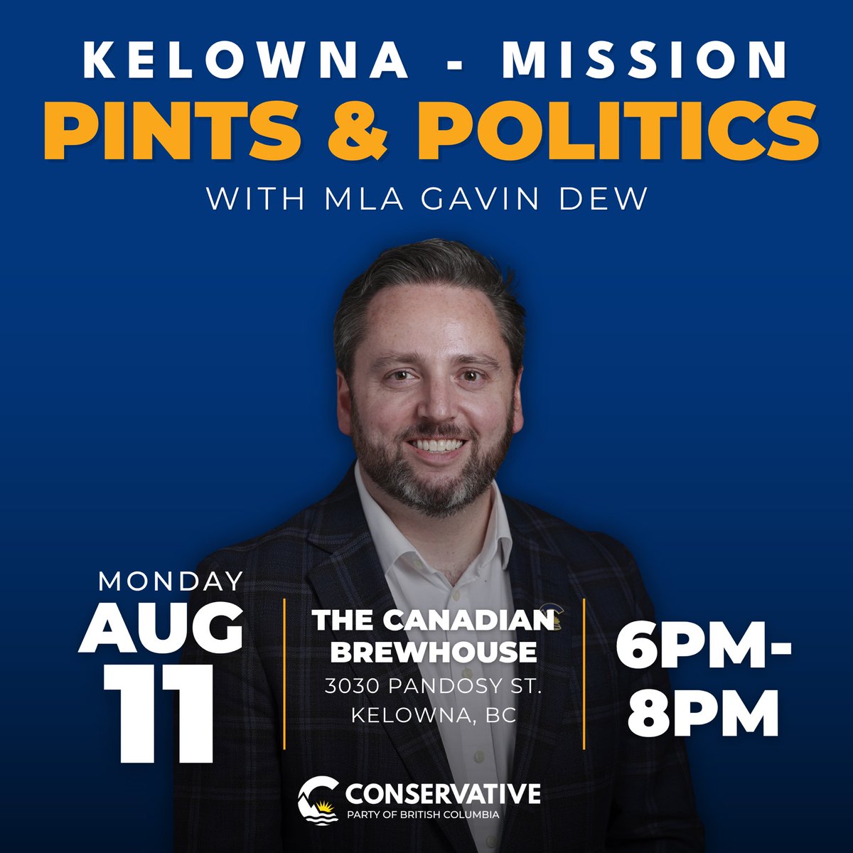 gavindew's tweet image. 🍻 Join us for a casual evening of good food, great company, and a chance to connect with fellow Conservatives.
RSVP: conservativebc.ca/2025_08_11_dew…
#kelowna #bcpoli