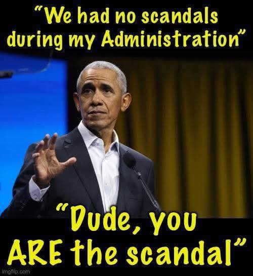 When they arrested Trump they said, 
"no one is above the law"
 Keep that same energy w/Obama.