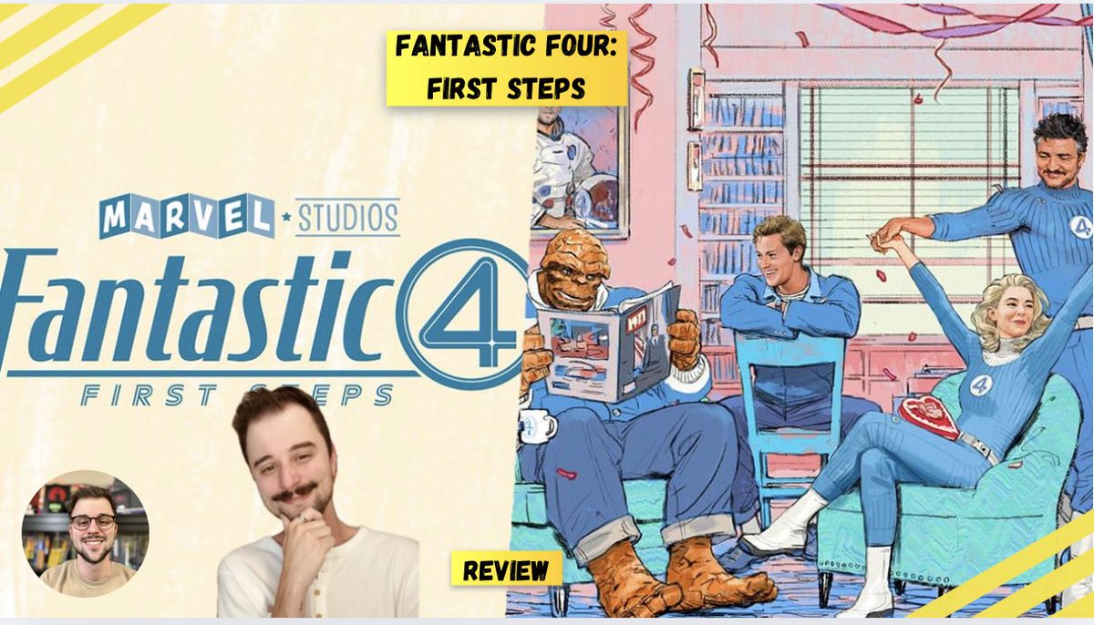 NikkoCaruso's tweet image. I thought #FantasticFour was incredible. It’s up there with NWH & Guardians 3 as being the best of the MCU in recent memory! Matt Shakman create something truly singular in this massive franchise.
youtu.be/CxVjNfoHn3c?si…