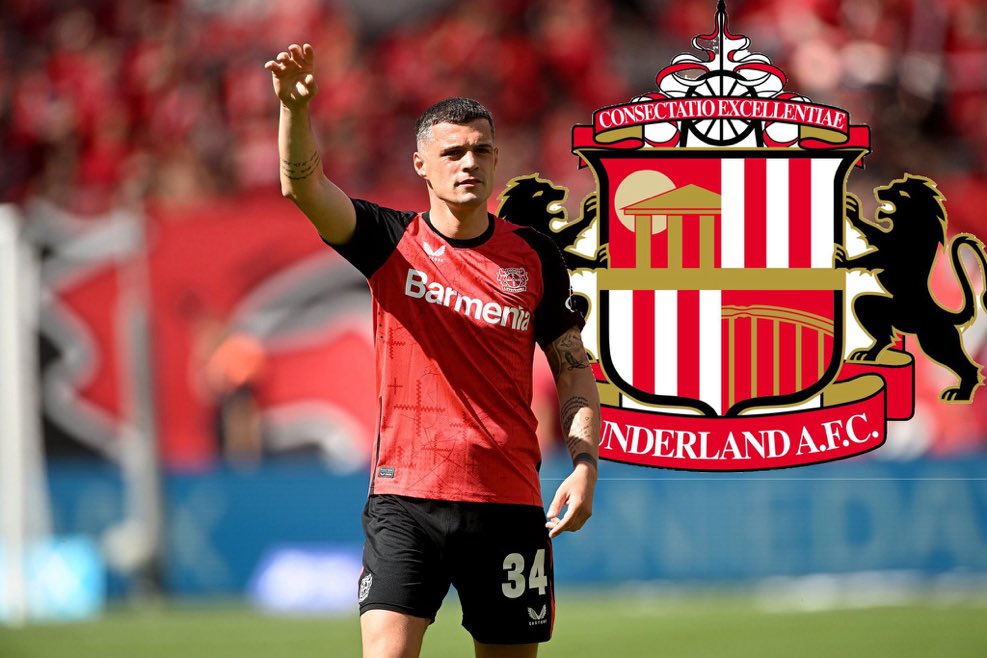 Granit Xhaka sepakat secara
lisan dengan Sunderland hingga 2028, opsi +1 tahun! Negosiasi dengan Leverkusen dimulai, tapi tawaran pertama ditolak. B04 minta E20 juta. Akankah kesepakatan tercapai?
Pantau terus!#Xhaka #Sunderland #TransferNews <a href="/SkySportDE/">Sky Sport</a>