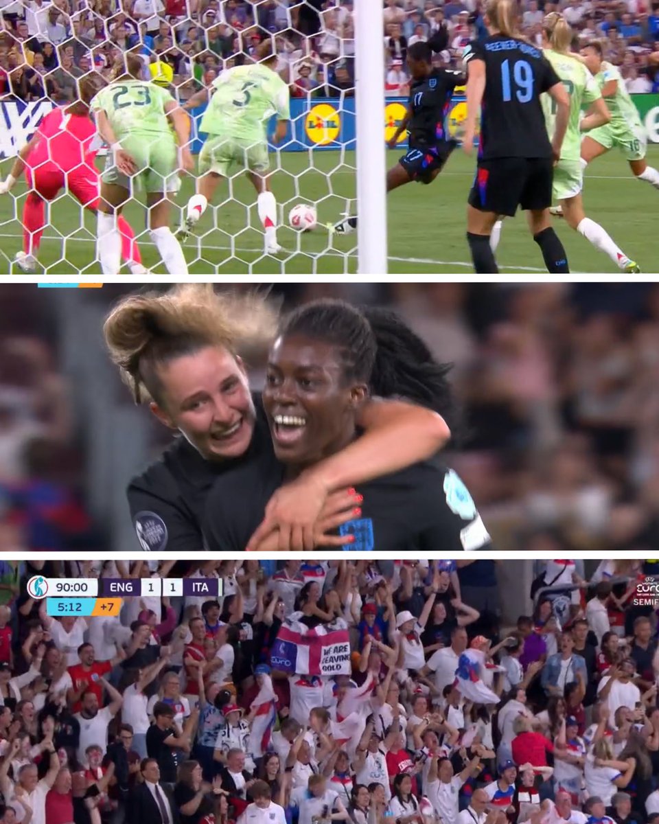 WomensGameMIB's tweet image. ENGLAND’S HERO IS ONCE AGAIN 19-YEAR-OLD MICHELLE AGYEMANG!!!!! 🏴🤯