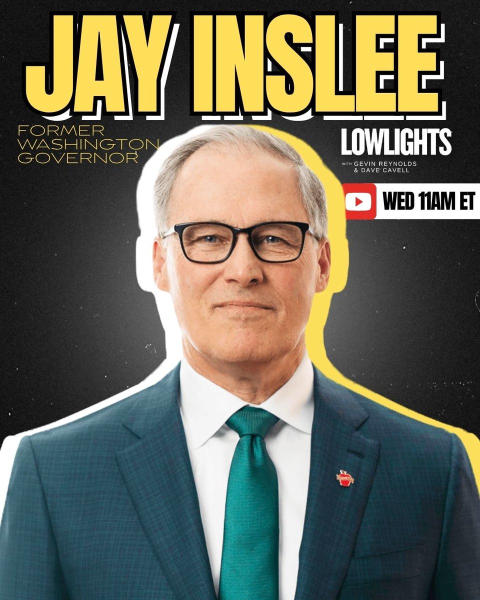 lowlightspod's tweet image. New episode tmw at 11am ET🚨 Former Washington Governor @JayInslee joins us to share everything from what running for President taught him to how far he thinks the @Mariners will go in the MLB.
@DavidFCavell & @GevinReynolds break down the #ESPYS2025 & this week in sports!