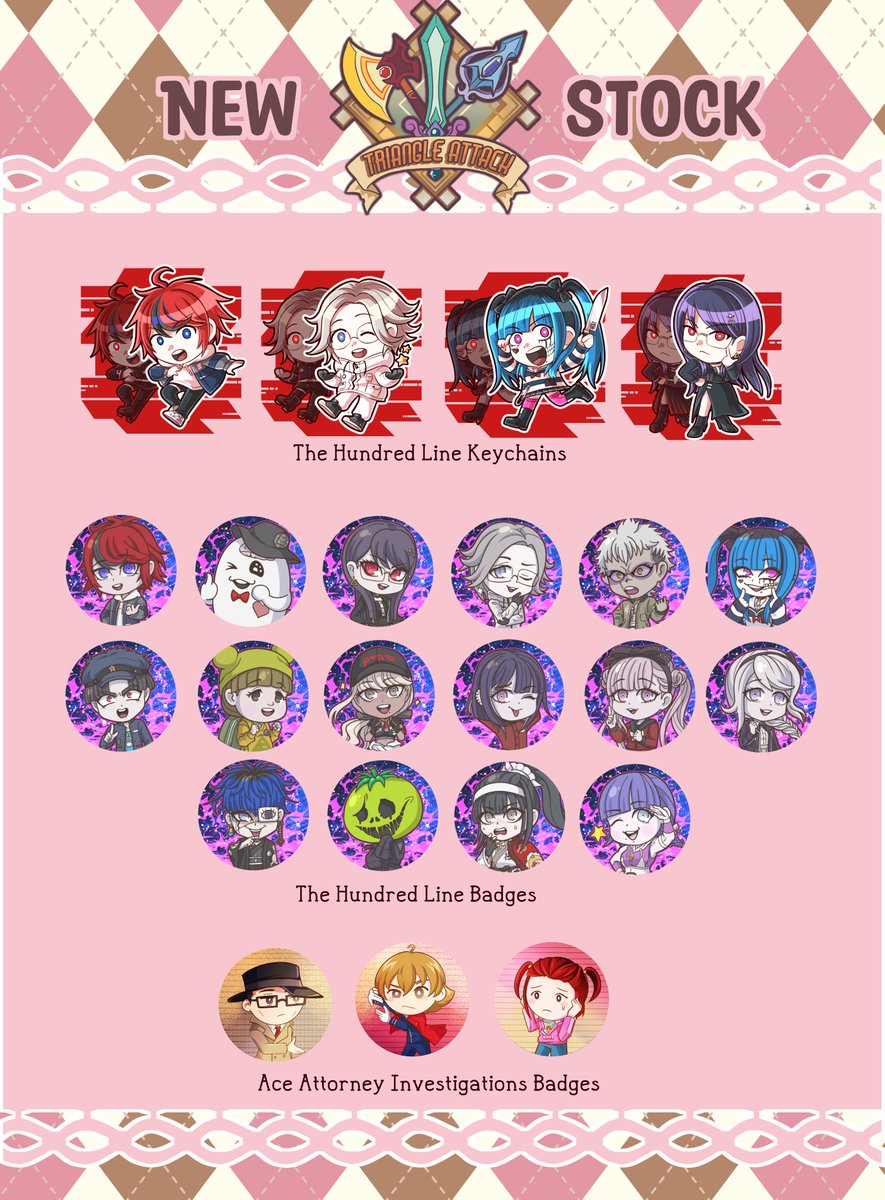 The Etsy shop is back up and running, with new stock listed below (and thank you sketches for all orders) etsy.com/shop/TriangleA…