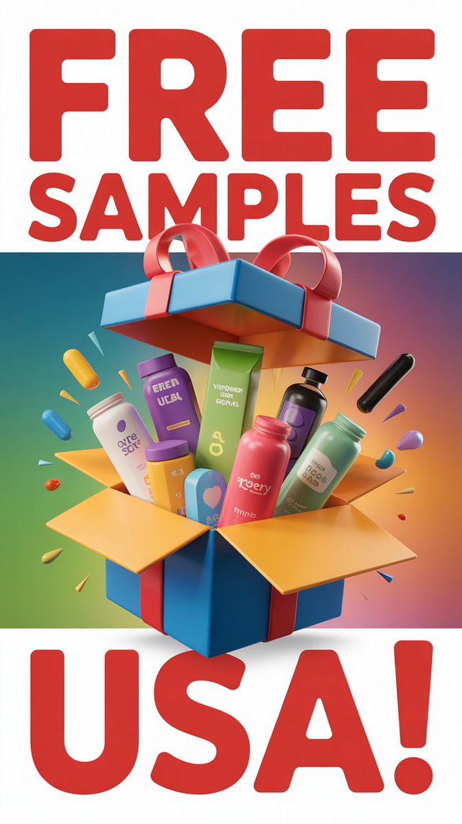 gamilaziz48's tweet photo. OMG! FREE Product Samples Delivered to YOUR Doorstep! 
Unbox awesome goodies without spending a dime! 
GRAB YOURS NOW: https://t.co/xMxhVNTe99
USA only. Android needed. No credit card!
 HURRY! These freebies won’t last long!
#FreeStuff #USAGiveaways #EpicSamples #ClaimItNow https://t.co/wqCq6TQMxw