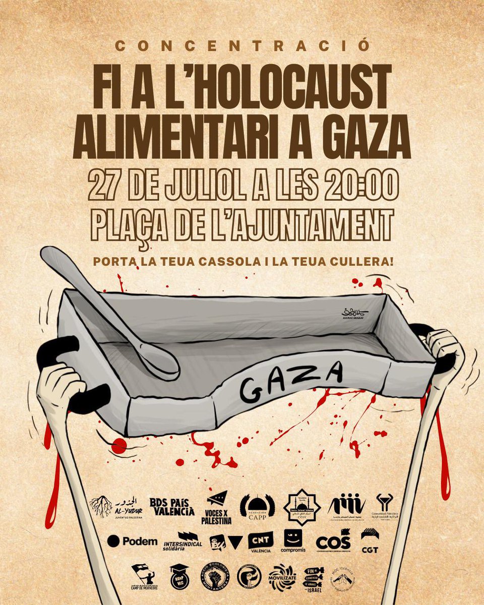 Fi a l’holocaust alimentari a Gaza