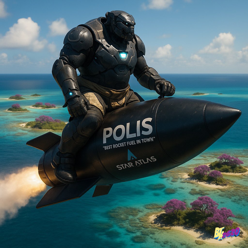 BTH2620's tweet image. What do ya think?
Shall we take POLIS out for a RIP?
$POLIS #Staratlas