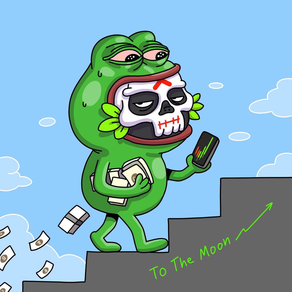P3bR3's tweet image. Higher $pepe !!! 🚀🚀🚀