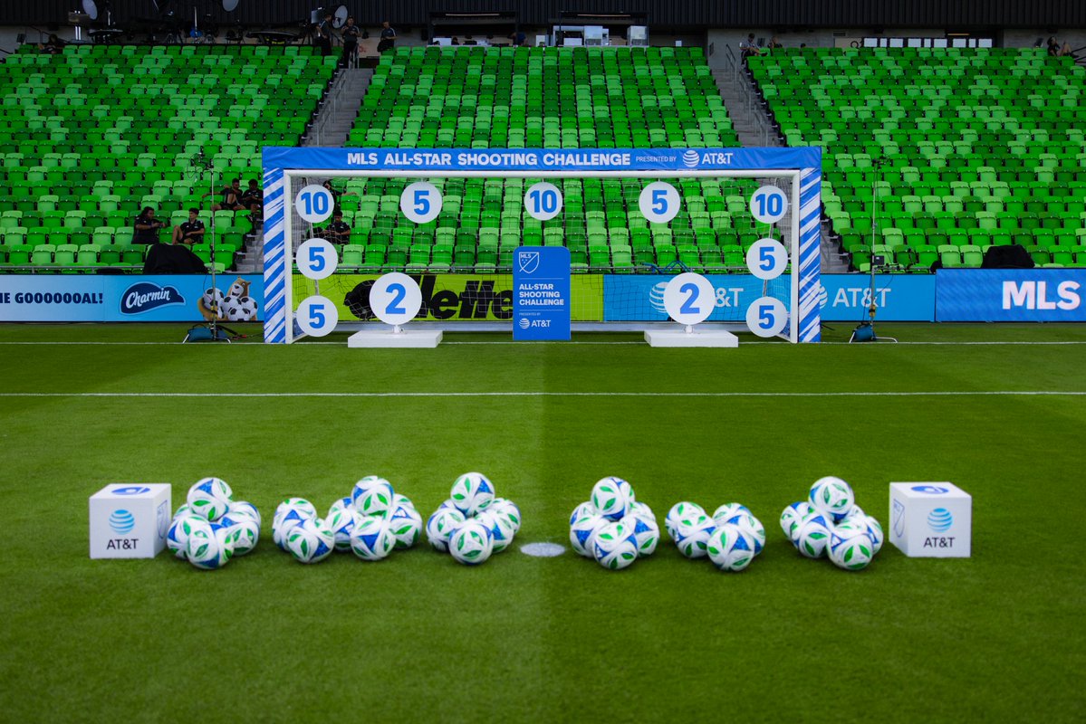 MLS's tweet image. Calm before the storm. 👌
Watch the #MLSAllStar Skills Challenge pres. by @ATT at 9pm ET: apple.co/4nXSFAe