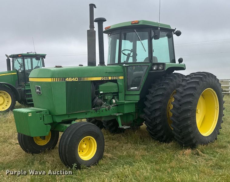 Greg Peterson (@machinerypete) on Twitter photo 152 items selling tomorrow morning (July 23, 10 AM CT) on Ag Equipment <a href="/purplewave/">Purple Wave Auction</a>. '24 JD 6R 145 (TX) w/ 55 hours, loader; '19 Claas Axion 850 (AR) w/ 1510 hours; '08 JD 8430 (KS) w/ 5214 hours; '80 JD 4640 (KS); '12 JD S680 (CO). Info/bidding: purplewave.com/auction/250723 152 items selling tomorrow morning (July 23, 10 AM CT) on Ag Equipment <a href="/purplewave/">Purple Wave Auction</a>. '24 JD 6R 145 (TX) w/ 55 hours, loader; '19 Claas Axion 850 (AR) w/ 1510 hours; '08 JD 8430 (KS) w/ 5214 hours; '80 JD 4640 (KS); '12 JD S680 (CO). Info/bidding: purplewave.com/auction/250723