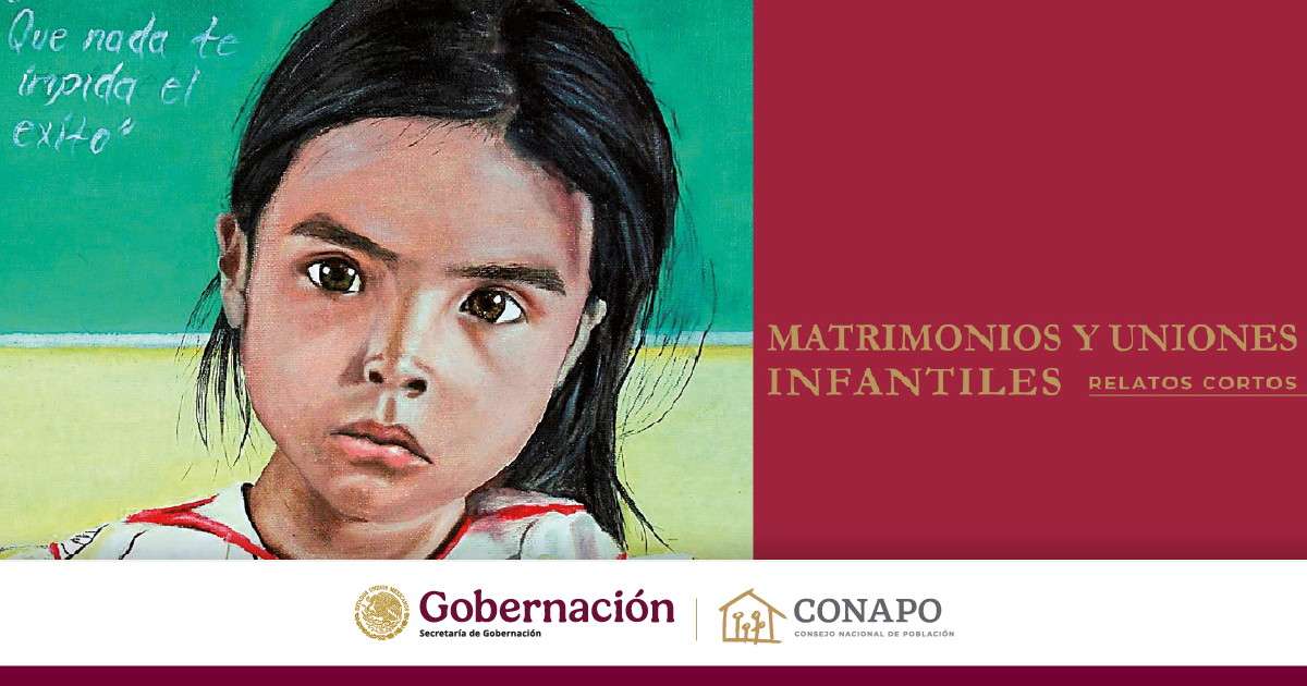 CONAPO_mx's tweet image. En la publicación del #Conapo "Matrimonios y Uniones infantiles: Relatos cortos" podrás conocer datos e historias de matrimonios y uniones infantiles forzadas y tempranas.
Descárgala: ow.ly/CZlA50QfJav
#2025AñoDeLaMujerIndígena #Enapea