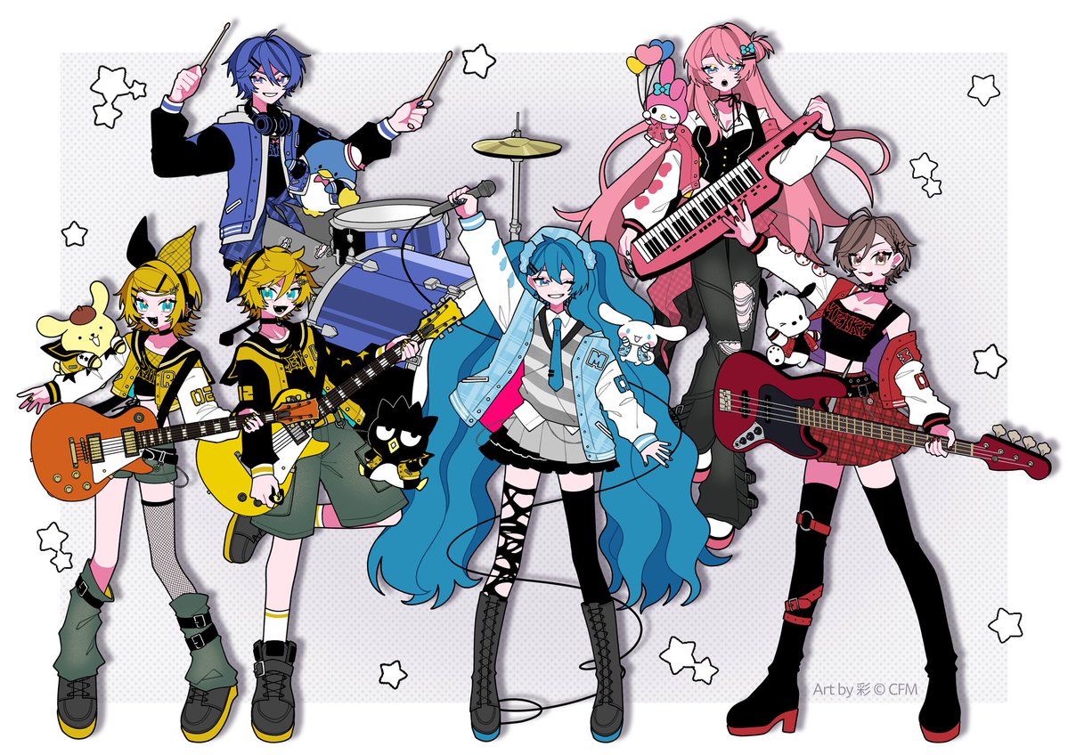 DailyKaitoshion's tweet image. Sanrio Collab.