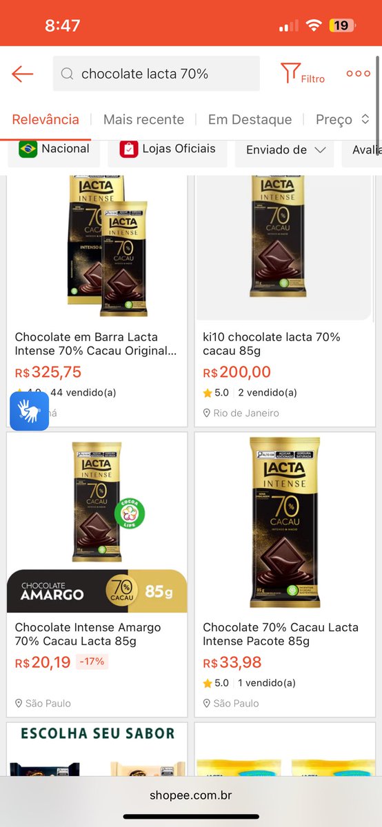 doraisaadora's tweet photo. Gente pelo amor de deussssss e é 30% sebo sabe eu só queria um chocolate com gosto de chocolate que não custasse UM RIM!!!!!!! Sdds whittaker 😭😭😭😭😭😭😭😭 https://t.co/M9PVjoFK7J