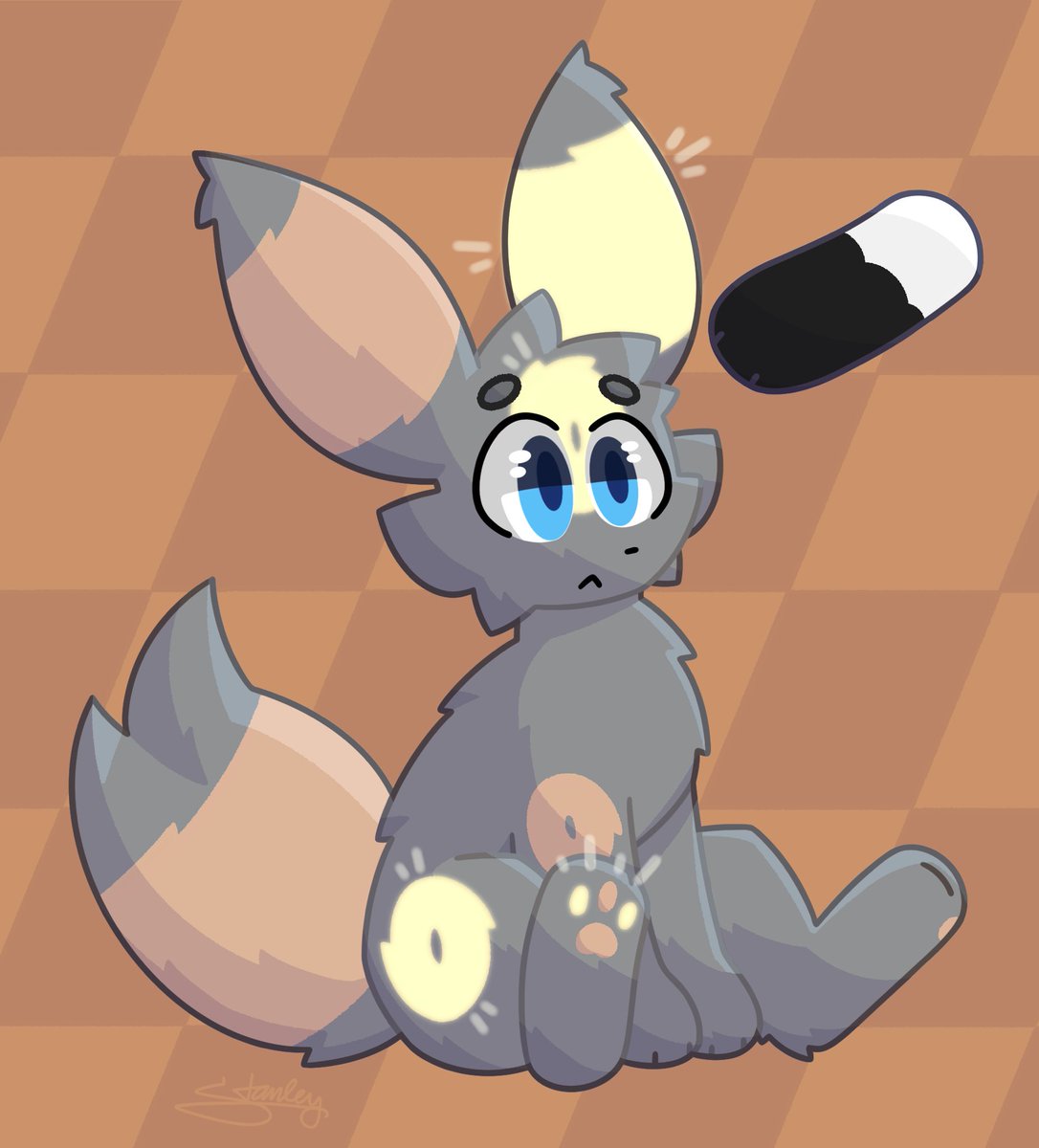 St4n_ley's tweet image. Eleventh Art Fight attack on @discordable
Thanks for letting me draw them!
(Animation got nuked, here are frames)
#artfight #artfightteamfossils #umbreon