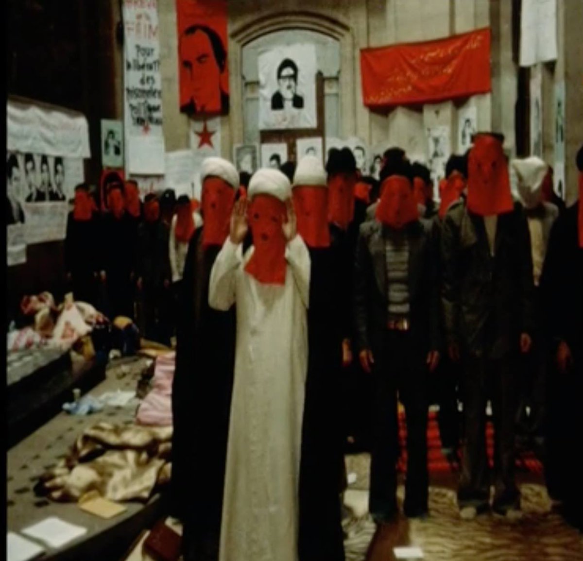 gghamari's tweet image. This isn't AI.
This is the unholy alliance of Islam and Communism.
These psychotic demons are the ones who took over Iran in 1979 and turned Iran into an Islamic hell hole.