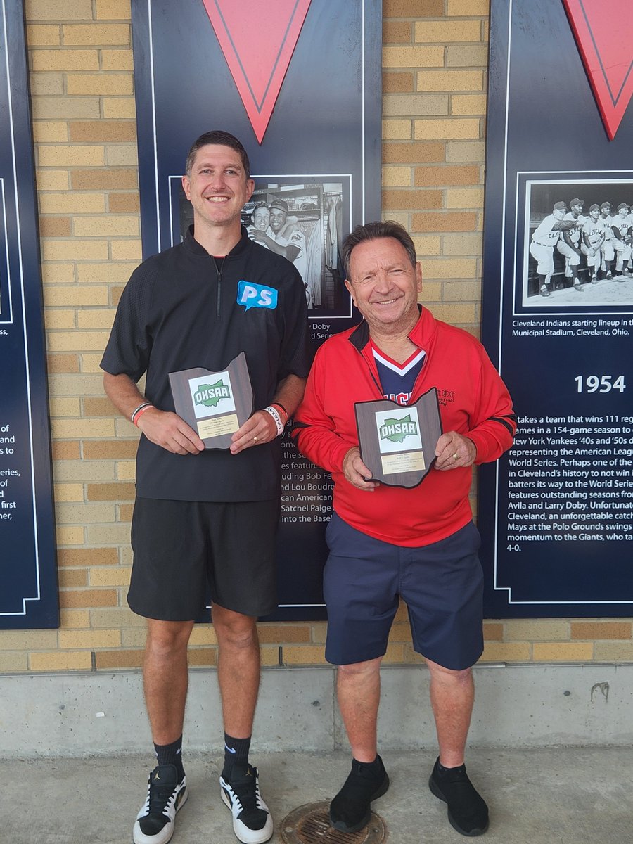 _nedab's tweet image. @_nedab honored the recipients of the @OHSAASports scholar athlete award at Progressive Field. Fifty-five student athletes were awarded certificates, medals, and a $1K scholarship. Also, two members of the media were honored: Charlie Malta and Tom Nader. @OHADNewsHS