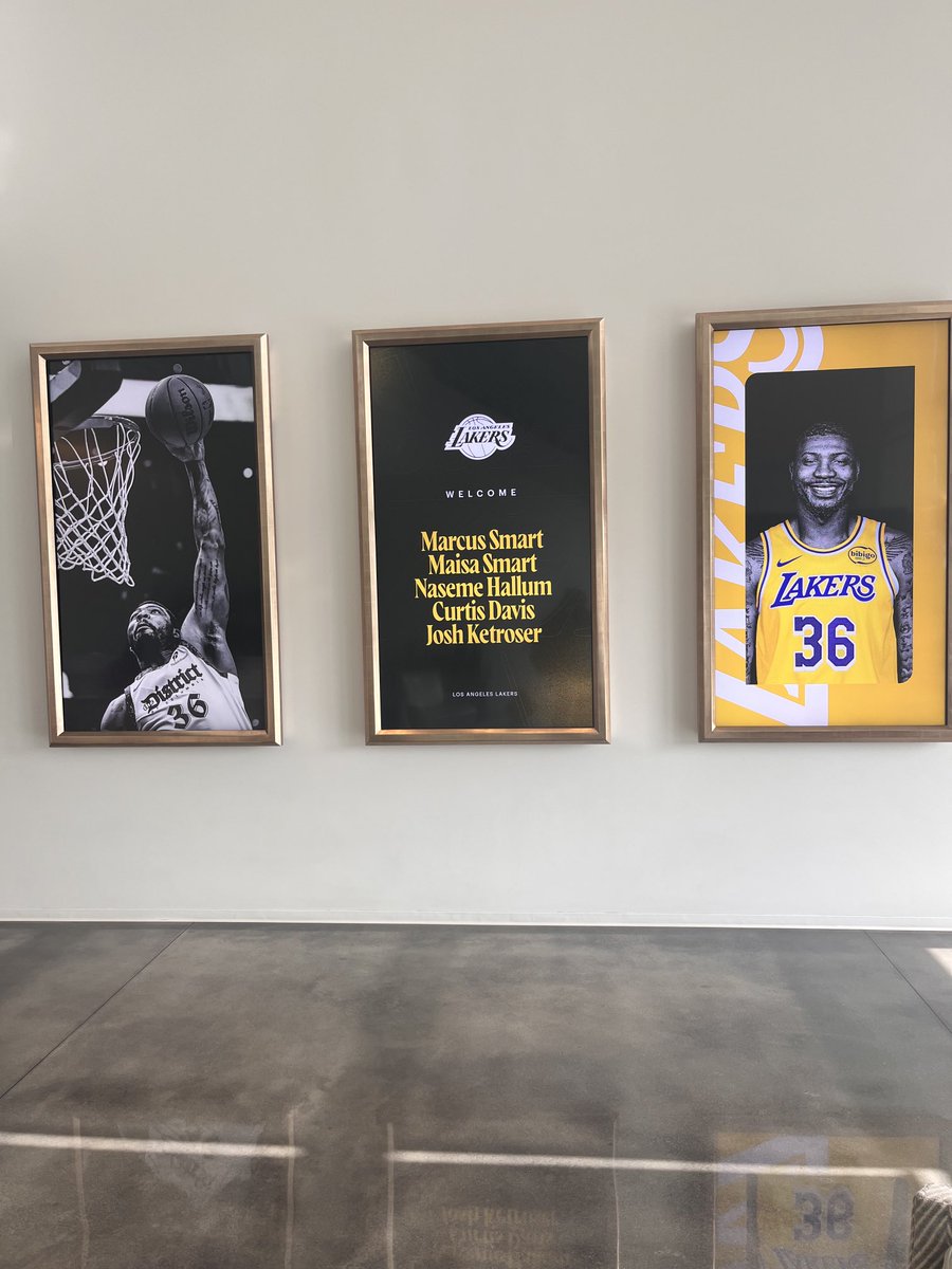 BA_Turner's tweet image. Lakers show Marcus Smart some love