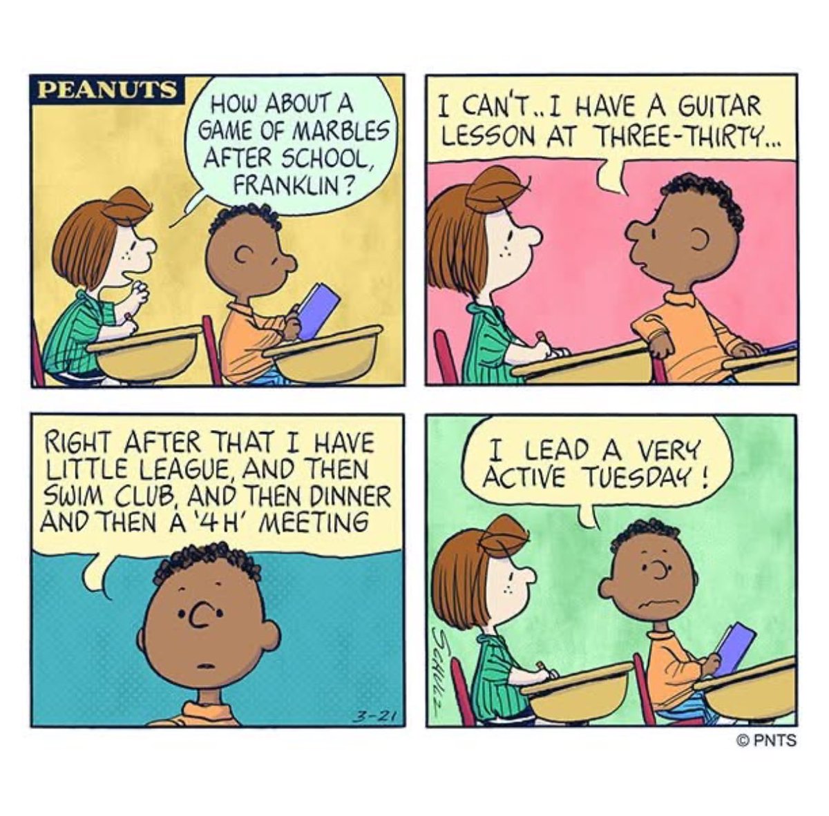 Have a productive Tuesday! #Peanuts