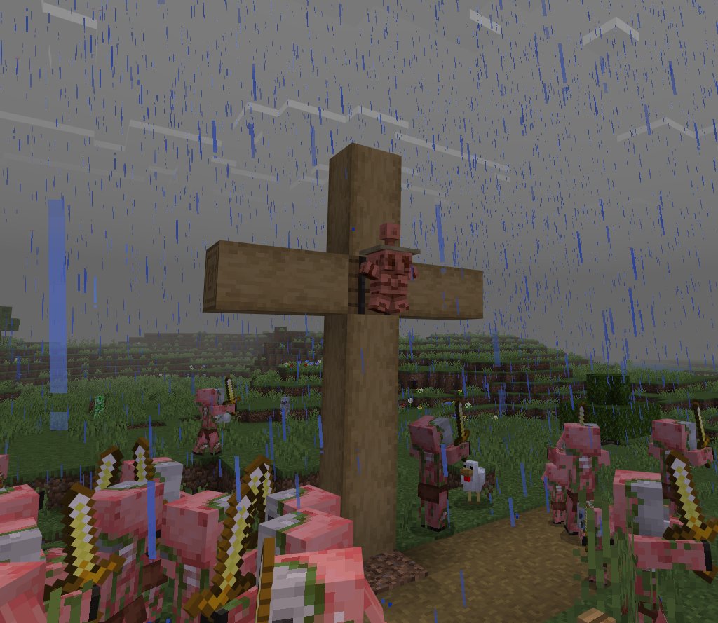 Anthrax101_'s tweet photo. I love the new copper golem statues❤️ #minecraft #coppergolem #wholesome #jesus https://t.co/muu81DOtut