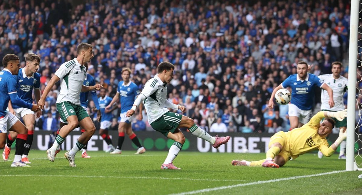 HellasFooty's tweet image. FT: Rangers 2-0 Panathinaikos
The Greens lose to Scottish opposition for the first time in their history and have a mountain to climb next week at OAKA.
PAO failed to capitalise on a strong start, missing several huge chances and paid the price. It was compounded when…