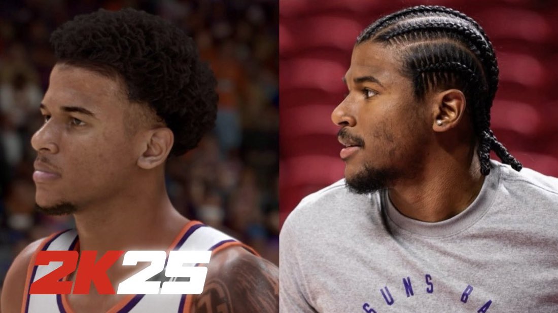 nba2kcmty's tweet image. Jalen Green needs a hairstyle update
Via: @Jumpman_Germ
#NBA2K26