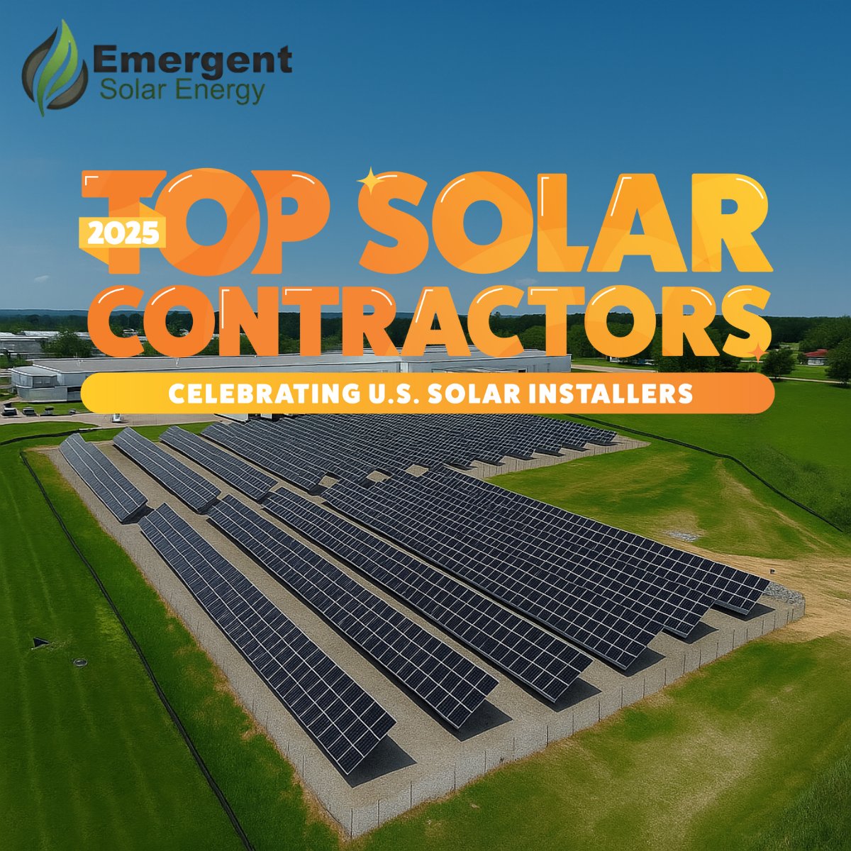 We are honored to announce that Emergent Solar Energy has been recognized in the 2025 Solar Power World Top Solar Contractors list. As the No. 1 C&amp;I-only contractor headquartered in Indiana; we are committed to delivering high-quality solar solutions for commercial and industrial
