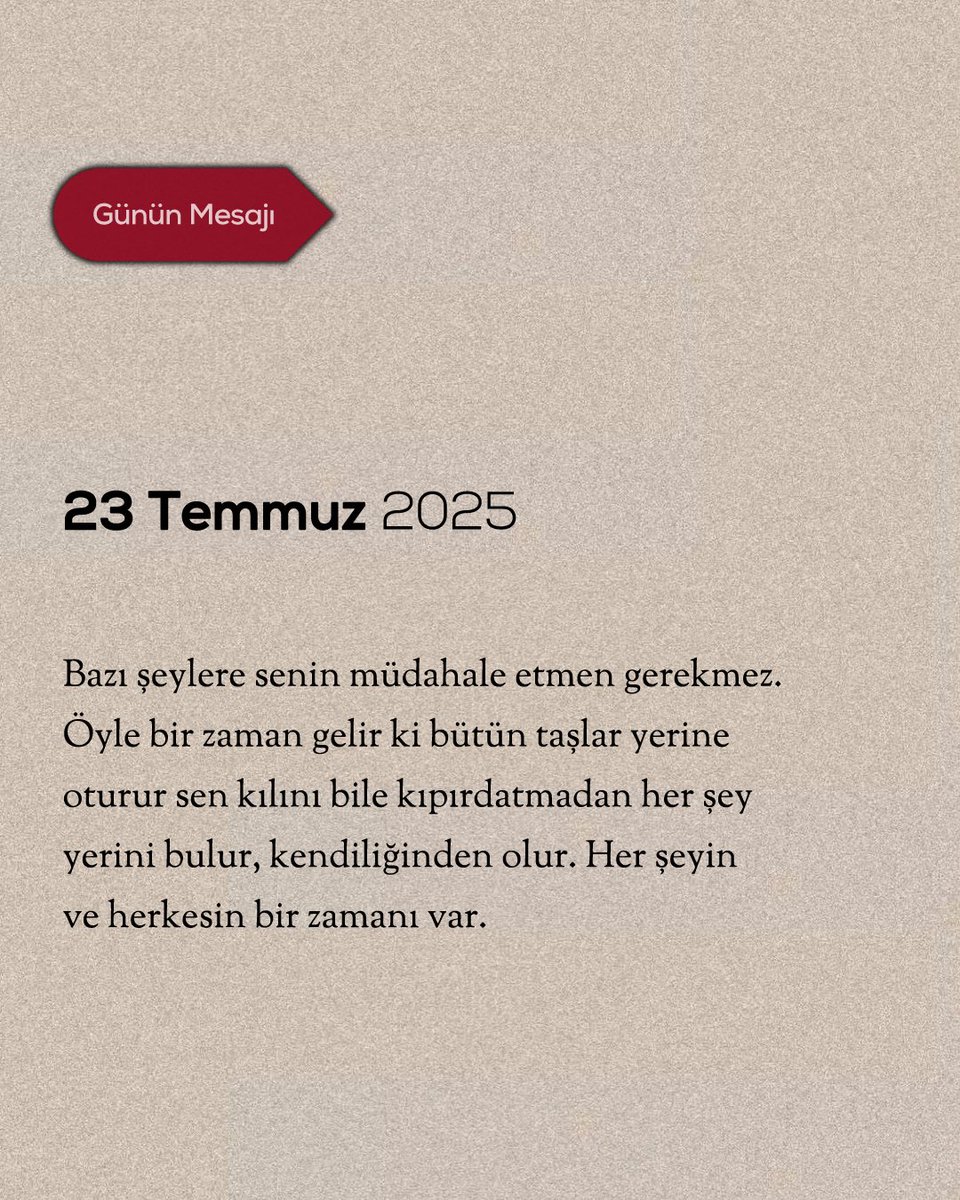 Günün Mesajı (@gune1mesaj) on Twitter photo 
