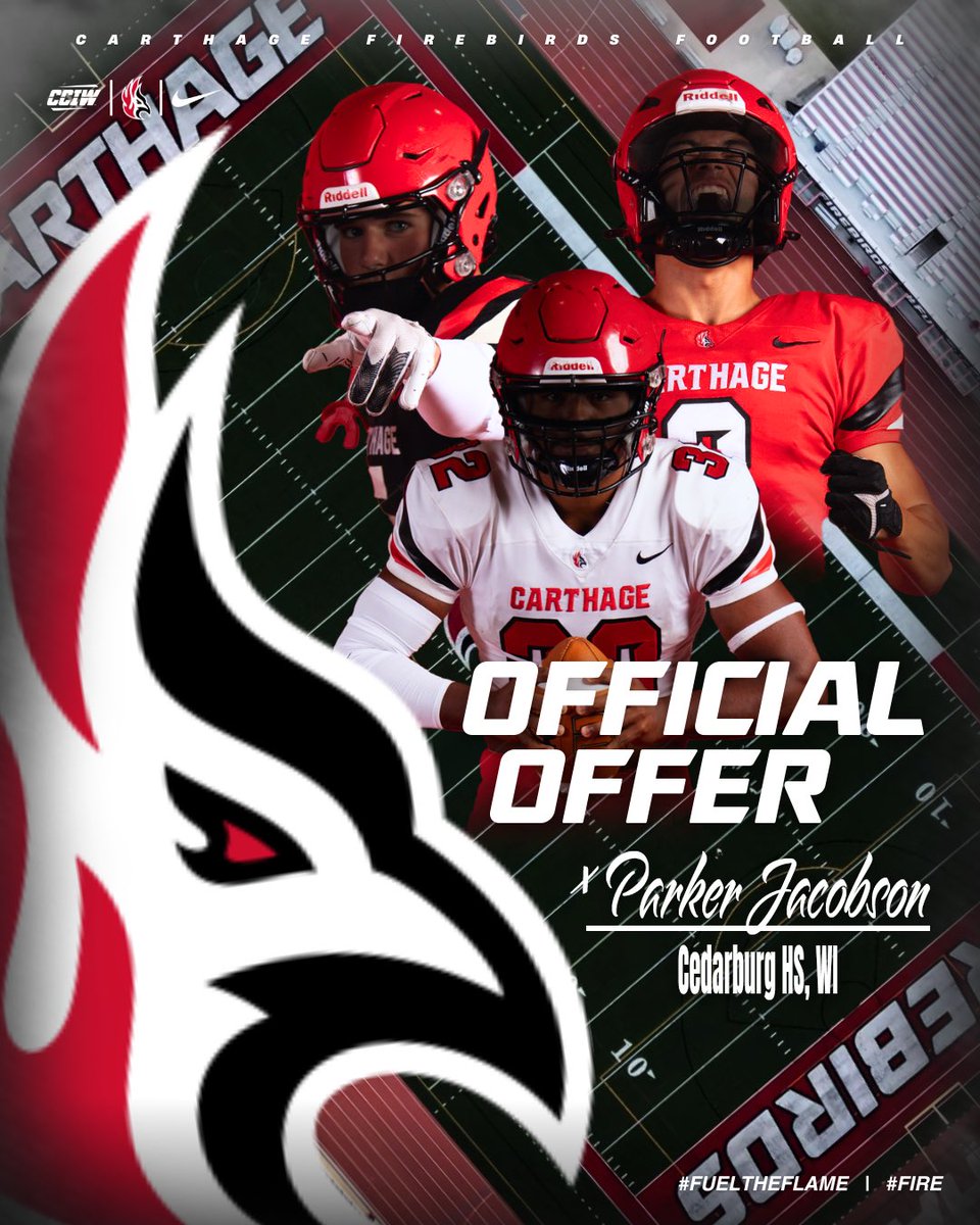 park_jacobson's tweet image. After a great visit with @CoachPopino, I’m excited to receive a offer to play for @Firebirds_FB! Big thanks to @OLine_TEK and @CoachKruse62! @coach_mcdonnell @MWCScouting @MJ_NFLDraft @travisWSN @PrepRedzoneWI