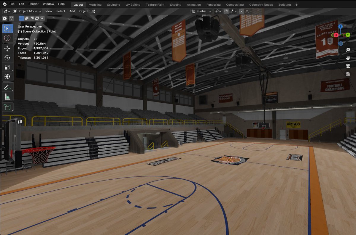 The lost 2K arena