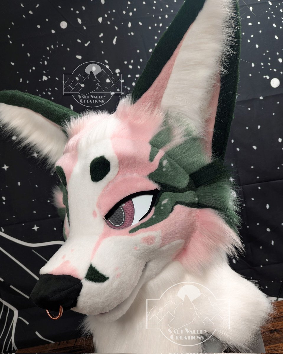 Finished!
Will be up for auction very soon!
🩷🦊💚