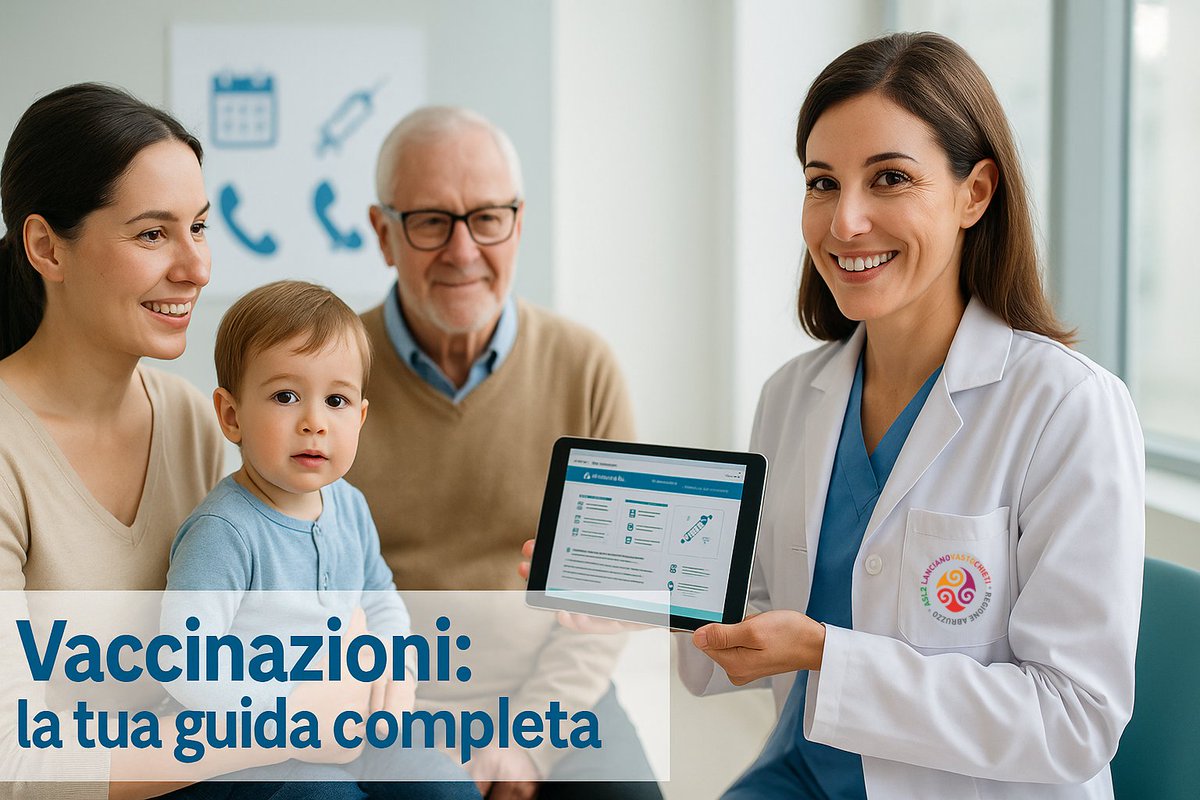 #Vaccinazioni in provincia di #Chieti: tutte le info in un unico posto 💻

Sedi, orari, prenotazioni e l'elenco dei vaccini per ogni età

La #prevenzione a portata di click 👇 asl2abruzzo.it/organizzazione…

#salute @Asl2Abruzzo #Abruzzo #Lanciano #Vasto