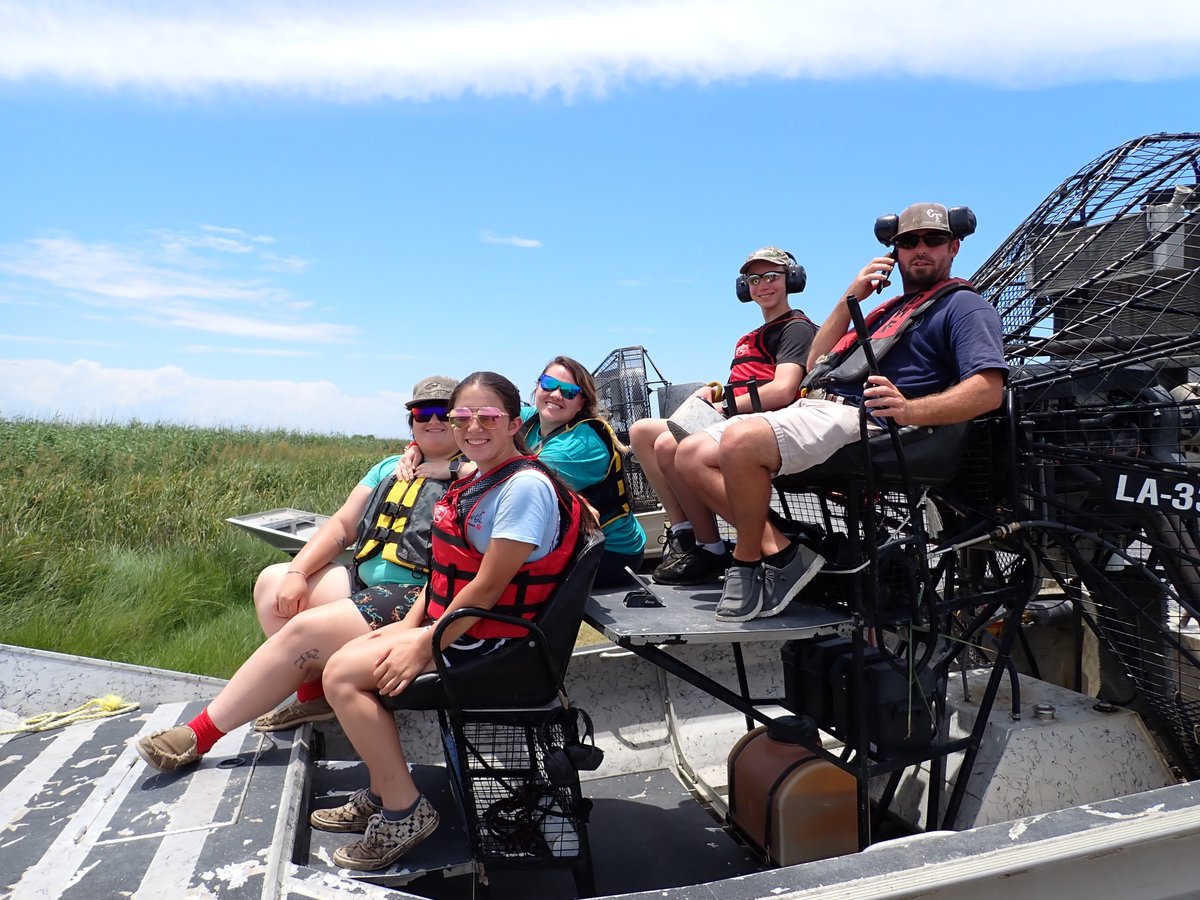 LSUAgCenter's tweet image. Throughout July, Louisiana 4-H groups spend a week at Marsh Maneuvers camp, a hands-on educational program that teaches 4-H’ers about coastal ecology and restoration.