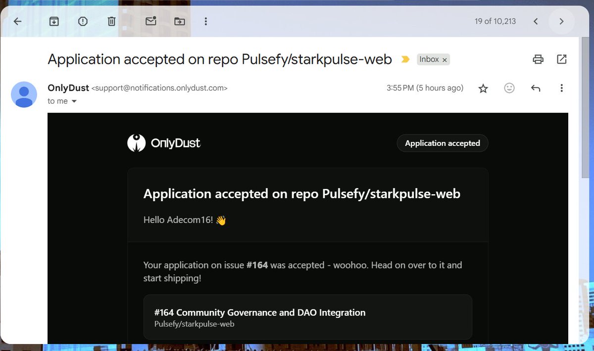 CodeAdeoluwa's tweet image. Hat trick⚡
3 new issues assigned today across different repos. Time to get coding! 
One done already, more to go. Let&apos;s build! 💪
#LFG #OSSWAVE #onlydust @OnlyDust_com #OpenSource #buildinpublic