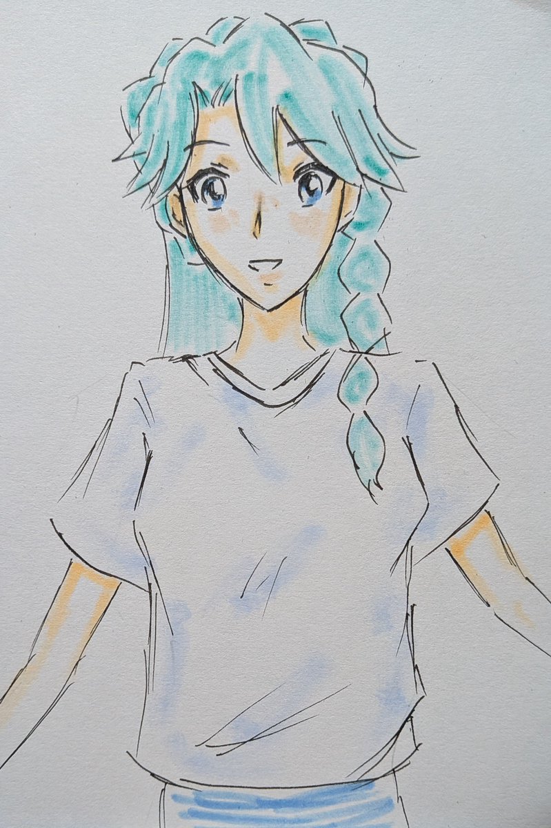 「#ゴープリ10周年なので海藤みなみさん3733枚描いてお祝い (750.751.」|沖庵のイラスト