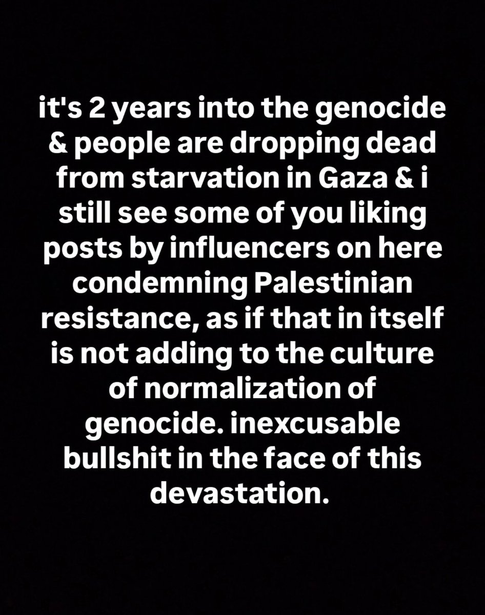 atlajala's tweet image. had to put this in my ig stories because unlike here i think ppl forget that you can see ppl's likes on disgusting normalizer posts like ms. rachel's condemnations of resistance today. your mask is slipping. you ppl make me fucking sick.