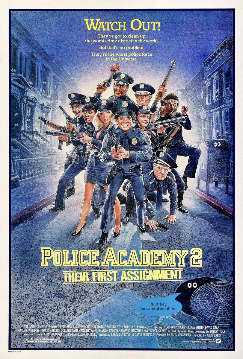 billyallenrocks's tweet image. #NowWatching #PoliceAcademy2 classic cinema