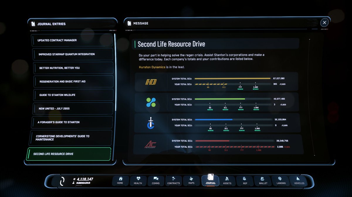 TheRubenSaurus's tweet image. Thank you to the stranger who saved me on Aberdeen!
I was already running out of oxygen and my trusty RAFT's elevator broke down (first time ever).
He got 3 boxes out of his elevator so I could jump up to the airlock on the front!
Saved my day!
#StarCitizen