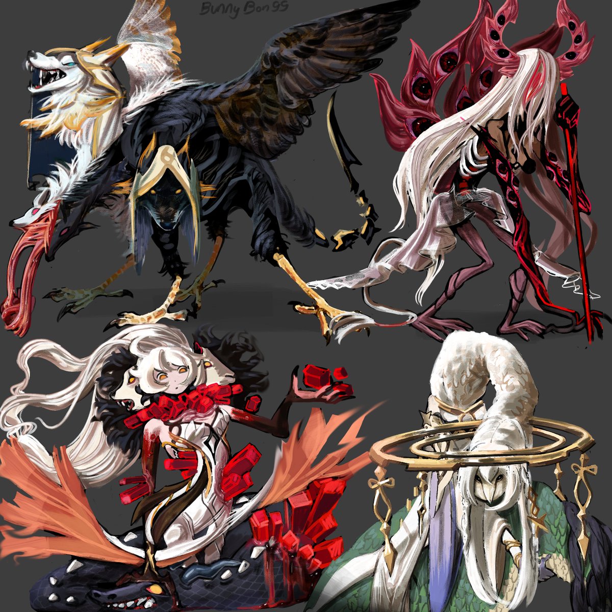 Bon99Bunny's tweet image. the four shades of phanes
goetia 
#GenshinImpact #原神