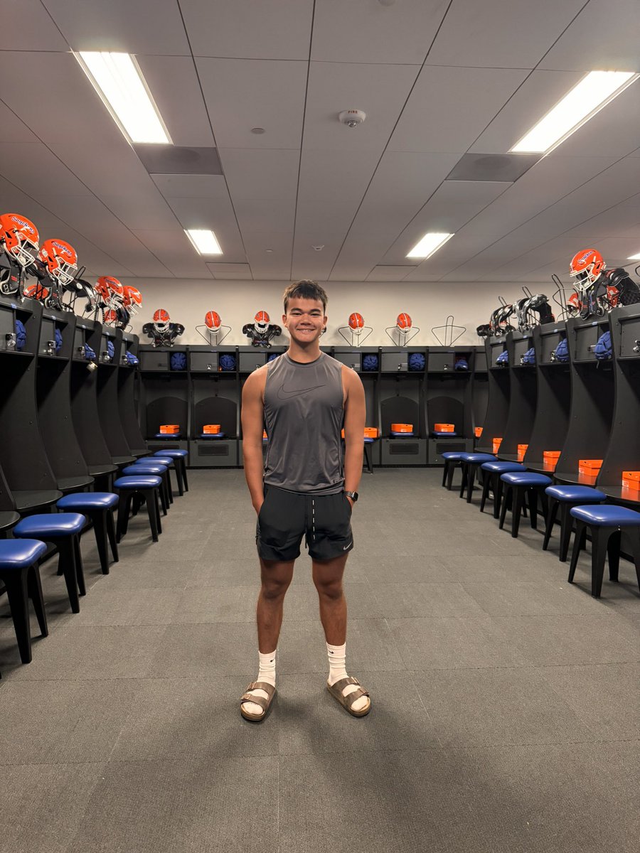 Thank you <a href="/tthongmee/">Thomas Thongmee</a> for giving me a tour of <a href="/HensFootball/">Pomona-Pitzer Football</a> facilities. Really appreciate your time. 

<a href="/DannySutton23/">Danny Sutton</a> <a href="/Coach_Wiz9191/">Alex Wierzbicki</a> <a href="/HalHughey16/">Hal Hughey</a> <a href="/bgtigerstrength/">Tiger Strength</a>