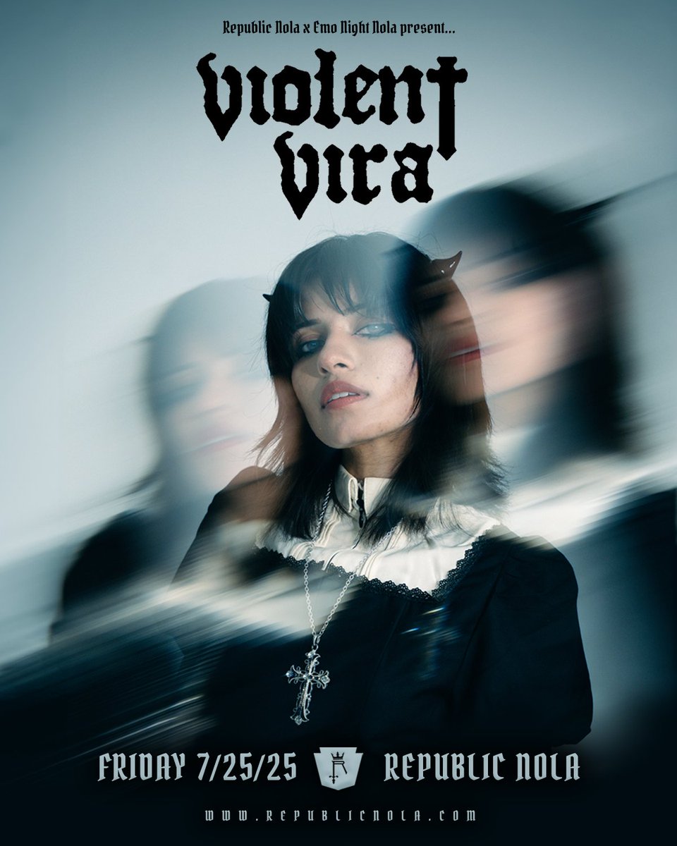 Ready to rock out &amp; "Chase Ghosts with Female rock vocalist and songwriter, VIOLENT VIRA THIS FRIDAY 7.25!? We sure are, but the fun doesn't stop there! We're raging LATE for HEAVY, a night of rock x metal curated by Emo Night resident, SNAXX were all VIOLENT VIRA ticket holders