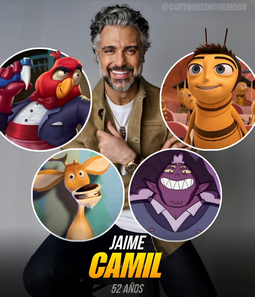 CartoonsOTMoon's tweet image. ¡Hoy es el cumpleaños del actor mexicano Jaime Federico Said Camil Saldanha da Gama!
O Jaime Camil, pa' la banda